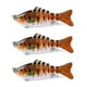 thumbnail image 1 of Soidarity Paquete de 3 señuelos de pesca de plástico de agua salada cebo falso atracción al aire libre Swimbaits artificiales Crankbait accesorio 10cm Pescar tipo 15 Soidarity OD023723-15, 1 of 6