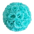 thumbnail image 2 of VINOIC Artificial Rose Flower Ball 8In Faux Floral Sphere Wedding Decor, 2 of 6