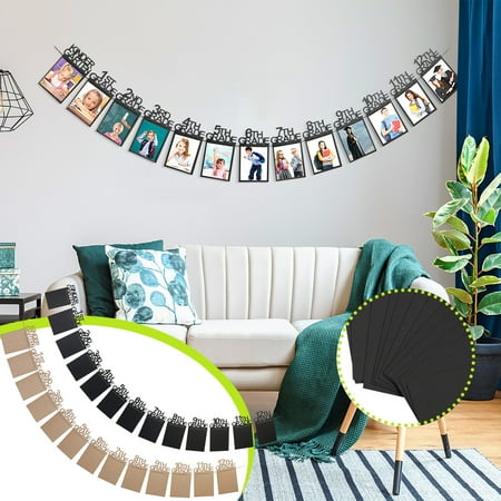 

RKSTN Child Graduation Gift Decorations Kindergarten-12 Grade Photo Banner Wall Office Supplies School Supplies Lightning Deals of Today - Summer Clearance - Back to School Supplies on Clearance