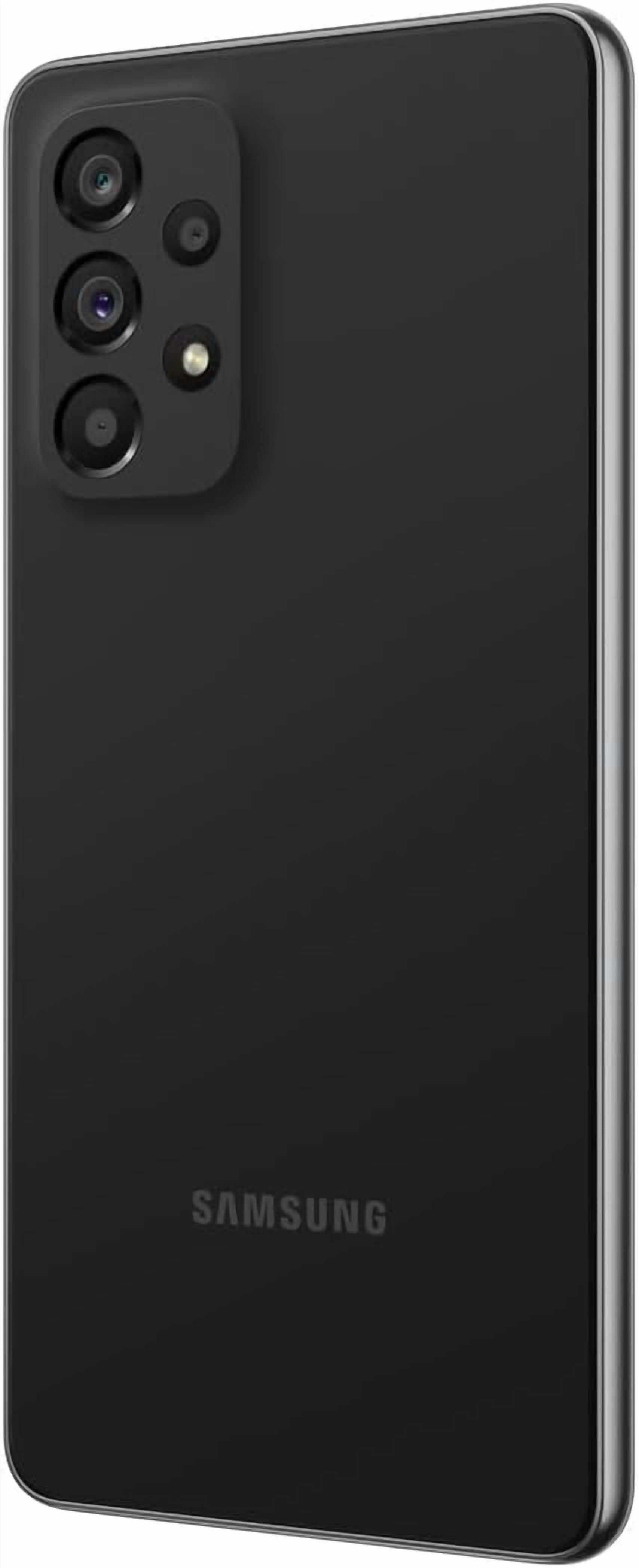 Samsung Galaxy A53 5G, Unlocked, 128GB, Black, 6.5-inch FHD+