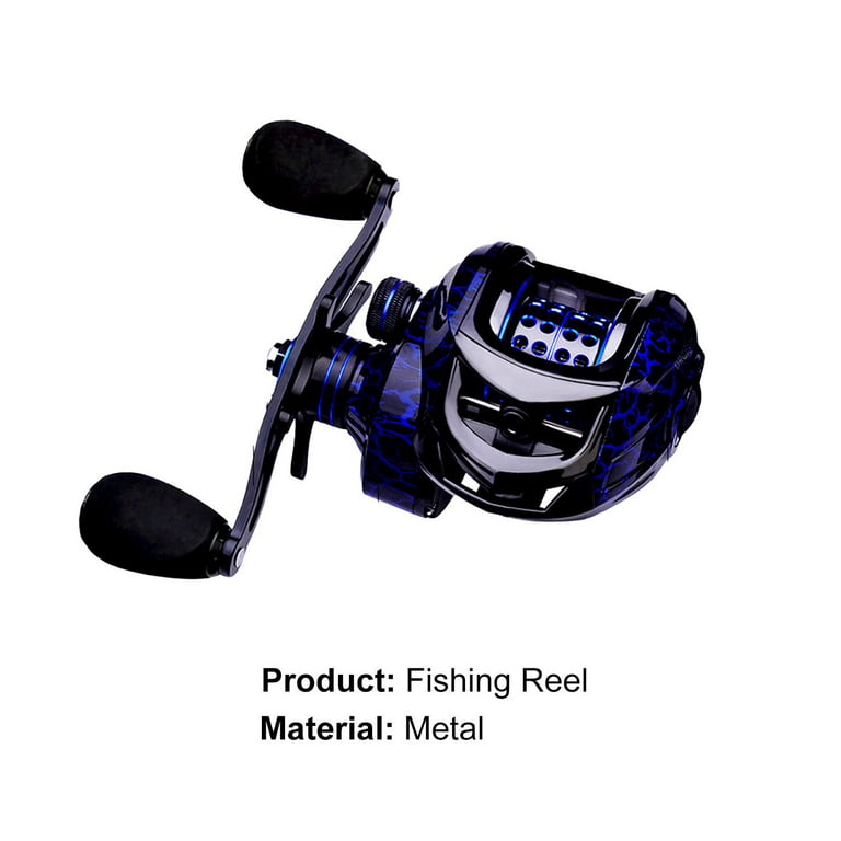 UDIYO Fishing Reel High Strength Spinning Metal Micro General 7.2