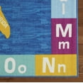 thumbnail image 5 of Eric Carle Elementary USA Map Kids Area Rug Blue/Red, 6'6"x9'5" Rectangle, 5 of 7