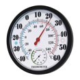 thumbnail image 1 of Dickly Indoor Outdoor Thermometer Hygrometer Weather Measuring Device Practical Climate Black, 1 of 8