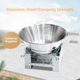 thumbnail image 3 of Camping Utensils High Temperature Resistant Comfortable Grip Durable Stainless Steel Sierra Bowl, 3 of 5
