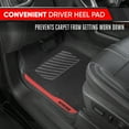 thumbnail image 7 of MotorTrend SpeedSeries Carpet Car Floor Mats Set - Universal Fit for Cars, Trucks, SUVs, Vans - Set of 4, Black & Red Car Mats Car Carpet Mats, 7 of 7