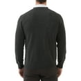 thumbnail image 4 of Kallspin Men’s Cardigan Sweater Wool Blend V Neck Buttons Cardigan with Pockets(Charcoal,2X-Large), 4 of 9