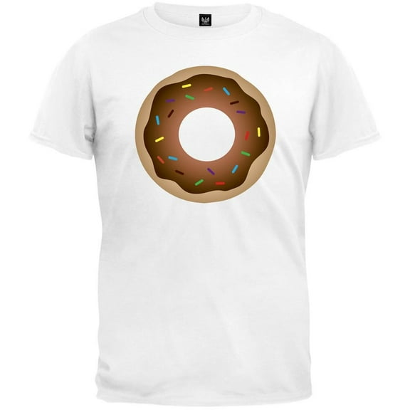 Halloween Men's Donut Costume Short Sleeve T Shirt