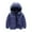 Dark Blue, variant on Kids Baby Winter Coat Jacket 6-13 Years Boys Girls Winter Coat For Kids Down Jacket Hooded Children Outwear