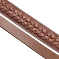 thumbnail image 5 of Didog Strong Genuine Leather Dog Collar and Lead Set Braided Adjustable Pet Collars, 5 of 6