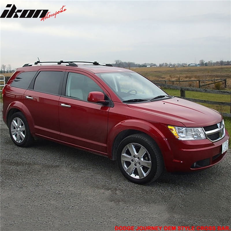 Fit For 09-17 Dodge Journey OE Style Black Roof Rack Cross Bar Luggage Carrier