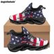 thumbnail image 1 of Doginthehole - Zapatillas informales con estampado de bandera estadounidense y británica para mujer y hombre, clásicas de verano para exteriores, con cordones para correr, 1 of 6