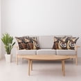 thumbnail image 4 of Ambesonne Coffee Throw Pillow Cover 4 Pack, Rustic Collage of Grains, 16", Dark Sand Brown Brown, 4 of 7