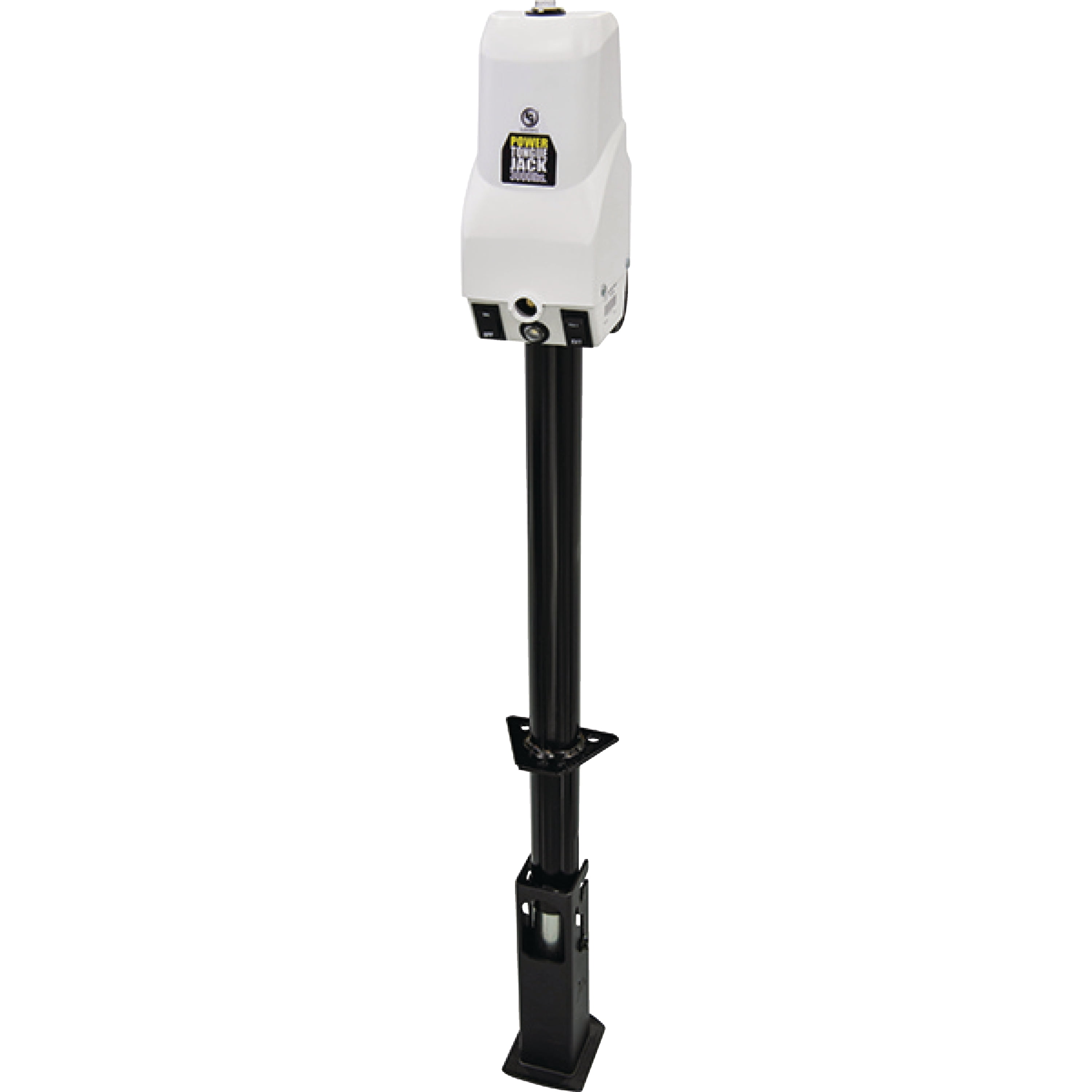 Atwood Mobile Products 81070 White 4k Power Jack With Robo Foot Walmart Com