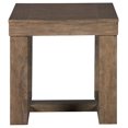 thumbnail image 2 of Signature Design by Ashley Cariton Table d'Appoint Carrée en Brun Grisâtre, 2 of 5