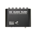 thumbnail image 1 of DTS AC3 5.1 CH SPDIF Audio Coaxial DTS/AC-3 a 5.1 Convertidor Decodificador Analógico, 1 of 9