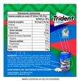 thumbnail image 3 of Goma de mascar Trident sin azúcar sabor a menta 39 g, 3 of 5