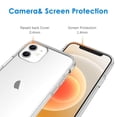 thumbnail image 3 of Funda Transparente JETech Anti-Choques y Anti-Arañazos para iPhone 12/12 Pro Anti-Amarillo, 3 of 6
