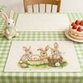 thumbnail image 5 of Easter Placemats – Washable Heat-Resistant Table Mats for Kitchen & Dining Table, Colorful Insulation Mats for Easter & Spring Decor, 5 of 5