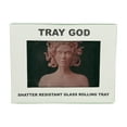 thumbnail image 2 of Glass Rolling Tray “Pink Medusa” Shatter Resistant 5" x 6.5" Tobacco Smoke Accessories - Tray God, 2 of 2