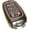 Brown, variant on Vitodeco Leather Smart Key Fob Case Cover Protector Compatible with Tucson, Santa FE, Sonata, Nexo (2019 - 2024 Models) - 6-Button, Black
