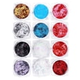 thumbnail image 1 of 12 cajas de para uñas, herramientas de decoración para decoración de uñas (12 colores) para decoración de fiestas, manualidades, decoración shamjiam  Nail Chunky Brillo, 1 of 9