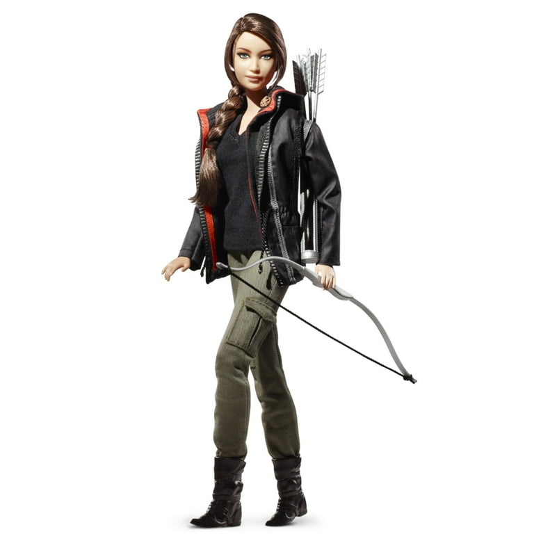 Katniss Everdeen Barbie Doll The Hunger Games Black Label Walmart