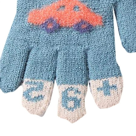 

Cathalem Snow Gloves for Kids 4-6 Children Gloves Winter Boys Car Five Finger Single Layer Thin Winter Gloves for Kids 8-12 Gloves A One Size