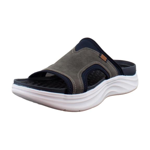 Dr. Scholl's Feel Energy Men's Sandals Dark Navy Fabric Size 12 M