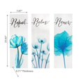 thumbnail image 3 of IH Casa Decor MDF Wall Sign Relax Renew Refresh - Set of 3, 3 of 4