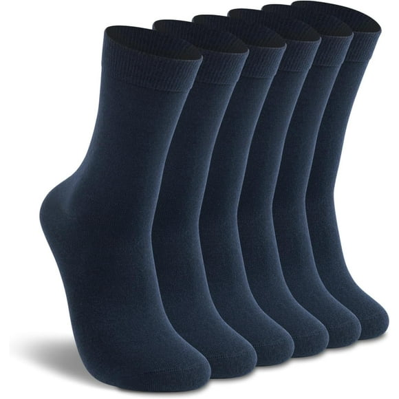 PinesC Chaussettes Fines en Laine Mérinos pour Femmes Mi-Mollet Légères Confortables Chaudes Respirantes Multi Couleurs pour Usage Quotidien