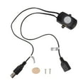 thumbnail image 2 of Motion Activated Sensor, ABS 120 Degree Cone Angle Detection Motion Detector Switch Small Size DC 5V To 24V  for Automatic Induction Device, 2 of 7