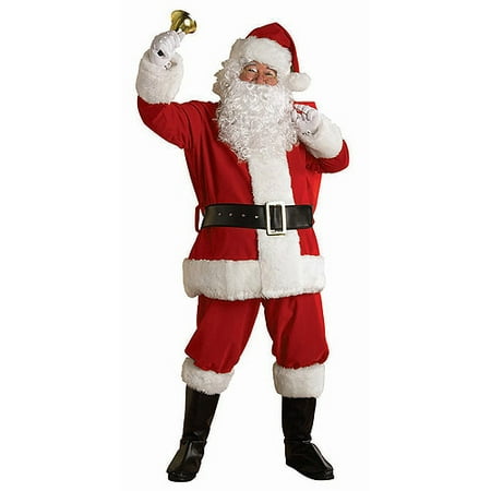 Regal Plush Santa Adult Costume