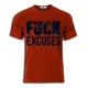 thumbnail image 1 of Playera Camiseta Fuck Excuses Gym Motivacion Adiccion Unsx, 1 of 1