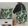 thumbnail image 5 of Soimoi Green Fabric - By the Yard - 56 Inch Wide - Geometric Rectangel Print Textile - Intricate and Stylish Patterns for Fashion and Decor Printed Fabric, 5 of 6