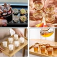 thumbnail image 2 of Shot Glass, Clear Plastic Disposable Hard Cup, Mini Cup, Perfect for Sauce, Sample Tasting, Jello, Pudding (500) -, 2 of 5