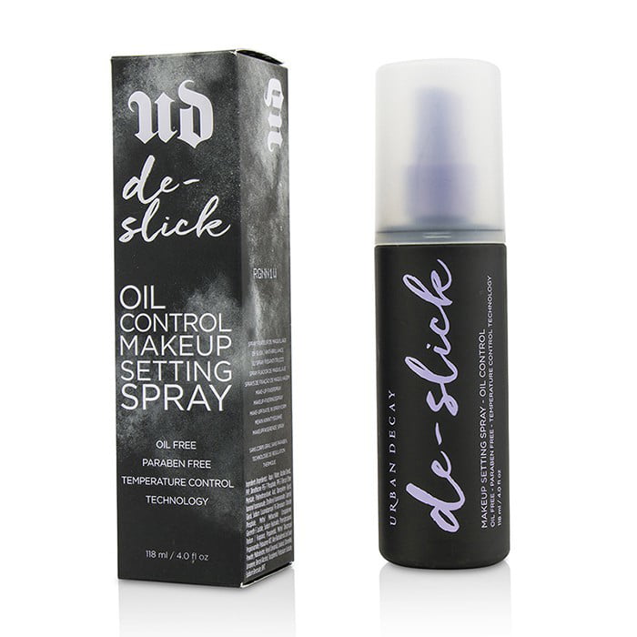 skrig Kvinde ineffektiv De Slick Oil Control Makeup Setting Spray 4oz - Walmart.com