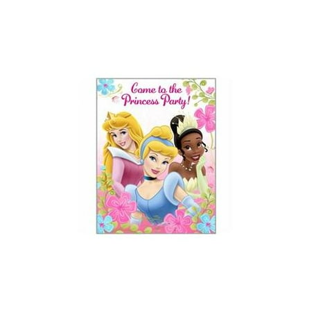 - Disney Princess 'Fanciful Princesses' Invitations w/ Envelopes (8ct)