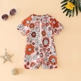 thumbnail image 2 of LRen Girls 1 Piece Swimsuits Dress Swimsuit Girls Rash Guard Bathing Suits Quick Dry Summer Beach Outfit Floral Girls Summer Bathing Suit, 2 of 3
