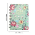 thumbnail image 3 of FastXmas 2024 Weekly & Monthly Planner, Floral Hardcover A5 Schedule Notebook with Separate Pages, 140 Pages 100 Gsm Spiral Binder Appointment Organizer Goal Setting Notebook for Students Adult, 3 of 7