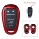 thumbnail image 1 of Car Real Carbon Fiber Remote Key Shell Cover Case Housing For Alfa Romeo Giulia Stelvio Universal 1Pcs, 1 of 5