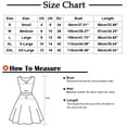 thumbnail image 3 of Mini vestido informal sin mangas con estampado de cuello en V para mujer a la moda Fridja  hjkh6467, 3 of 5
