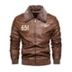 thumbnail image 2 of Traje de carreras de motocicleta, chaqueta de ciclismo al aire libre, chaqueta de cuero con solapa de estilo europeo y americano, primavera y otoño, 2 of 5