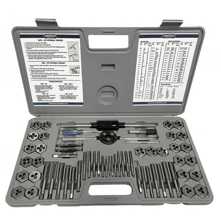 UPC: 0846035082921 | Champion Cutting Tool 60 Pc Nc Nf Metric Tap And Die Set