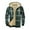 Green, variant on Men's 2025 Plaid Flannel Jacket - Fleece Lined Full Zip Hoodie with Pockets, Winter Coat & Outdoor Workwear Casual Fall Winter Wear