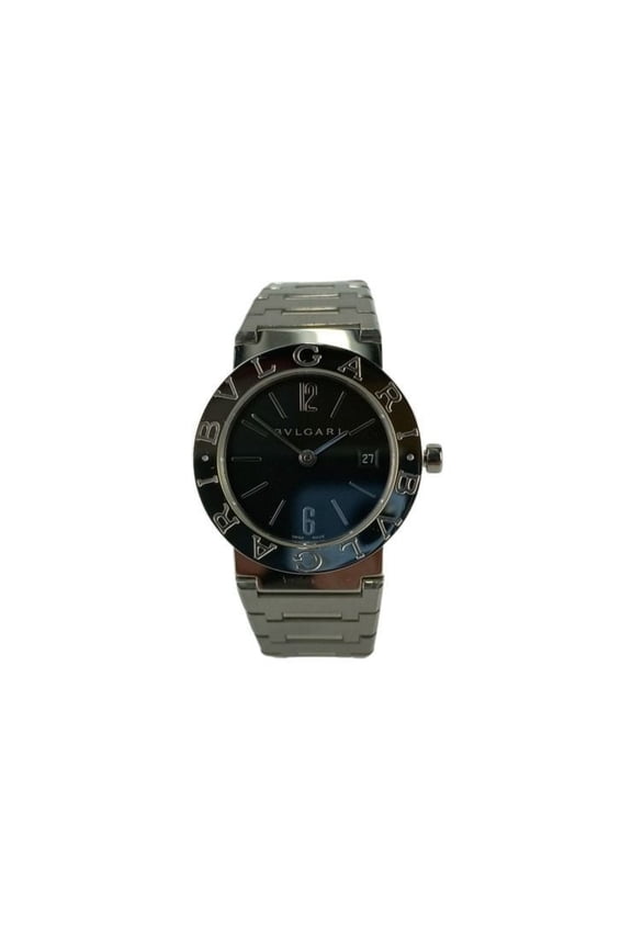 Pre-Owned BVLGARI Bvlgari Watch BB26SS Black Dial Stainless Steel Women's Analog (Good)