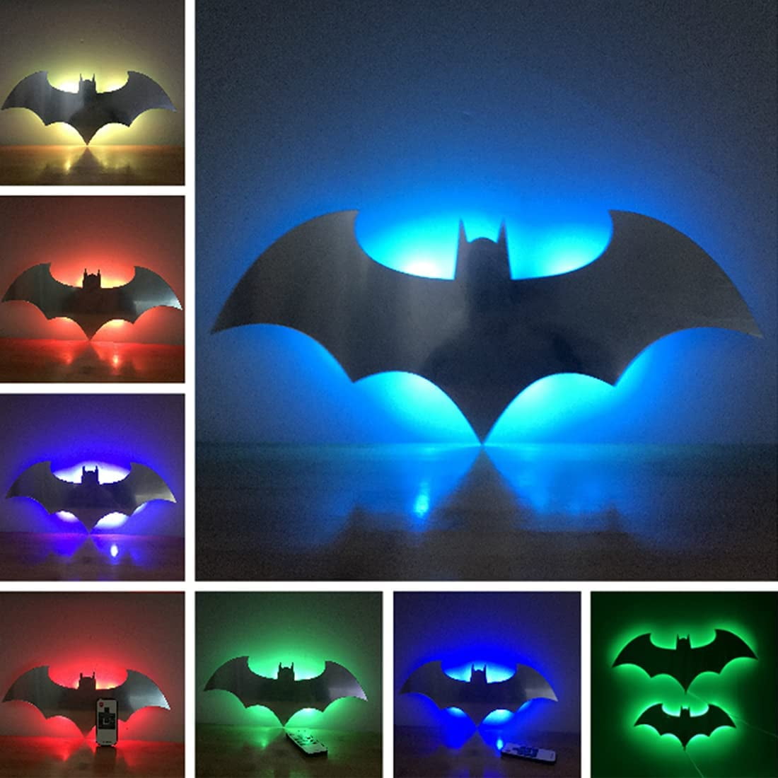 LED Batman Light Batman Gifts for Men Led Lights for Bedroom