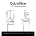 thumbnail image 4 of Calvin Klein Ceinture Réversible en Cuir Imprimé Rivière (Hommes), 4 of 6