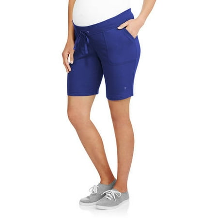 Danskin Spandex Shorts - Danskin Now Maternity French Terry Bermuda Shorts