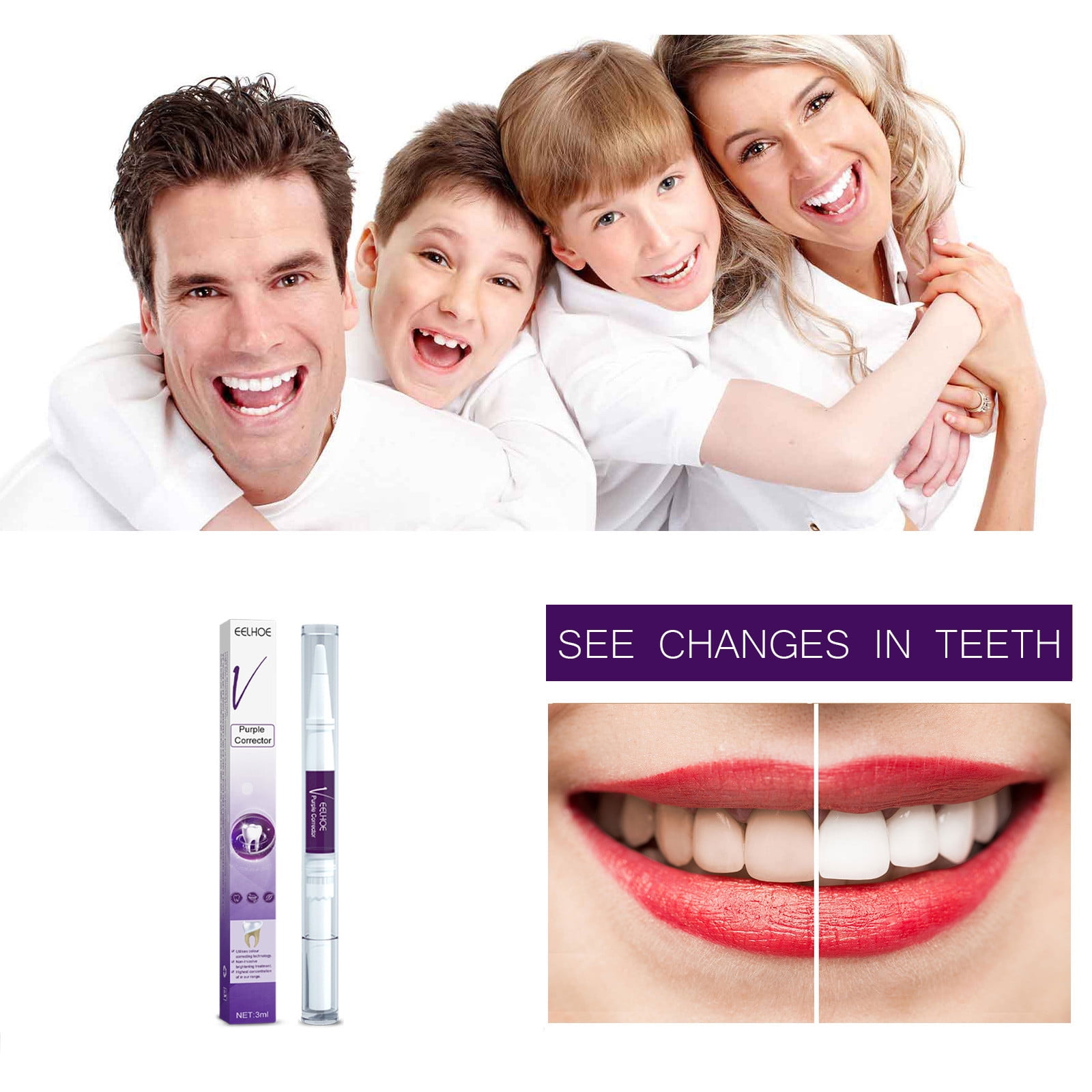 Lingouzi V34 Flawles Teeth Whitening Pen Teeth Care Teeth Whitening Gel
