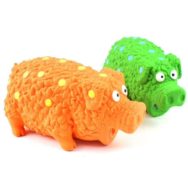 Indestructible pig 2025 dog toy